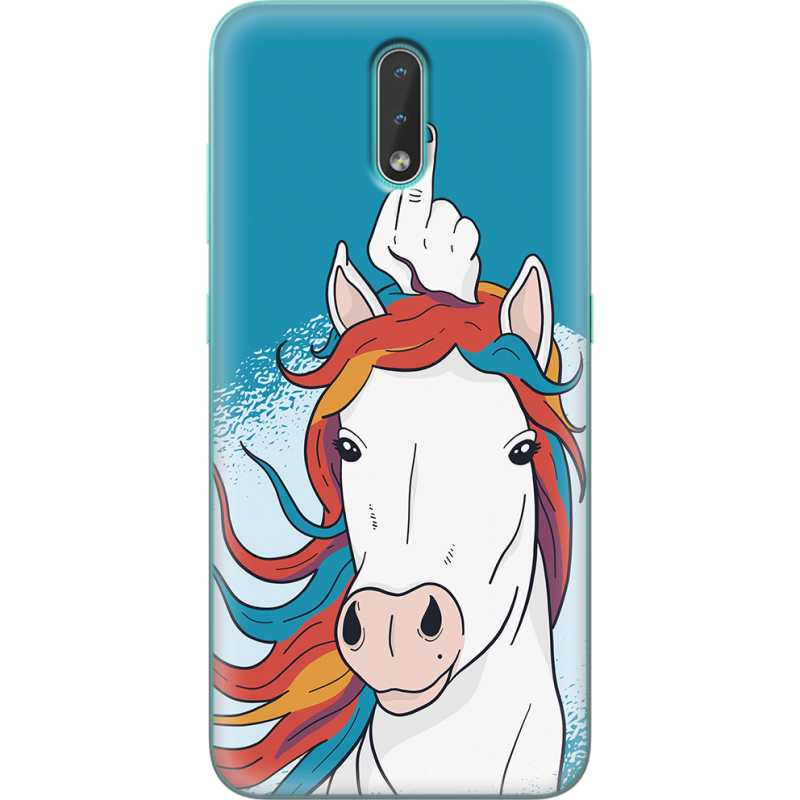 Чехол BoxFace Nokia 2.3 Fuck Unicorn