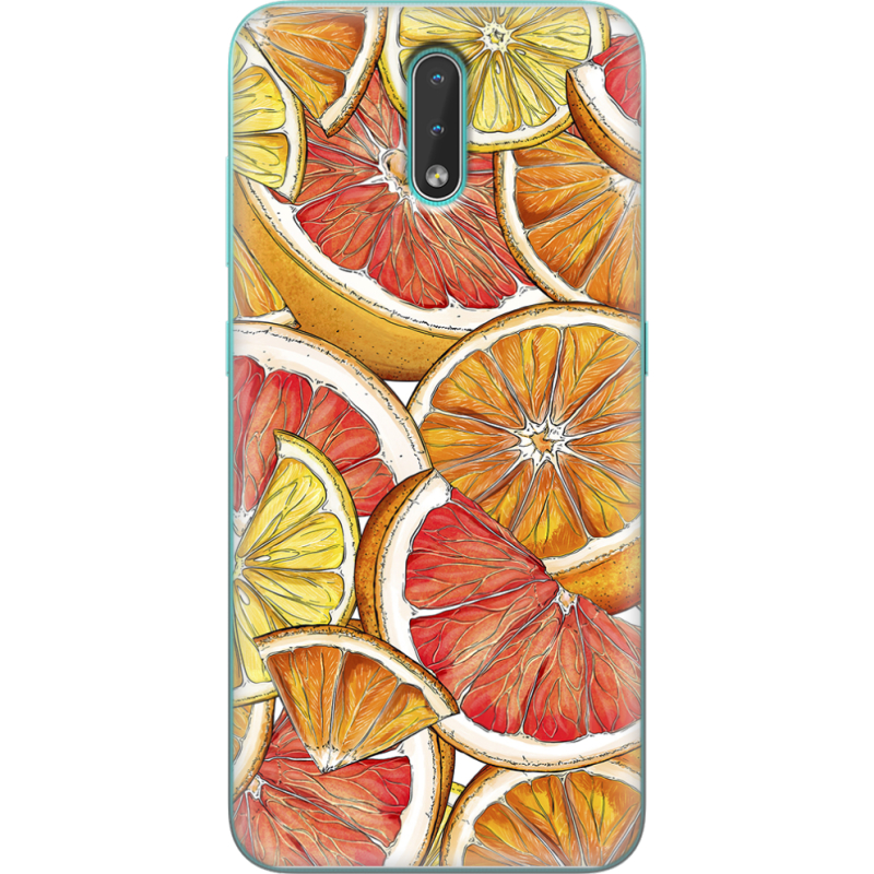 Чехол BoxFace Nokia 2.3 Citrus Pattern