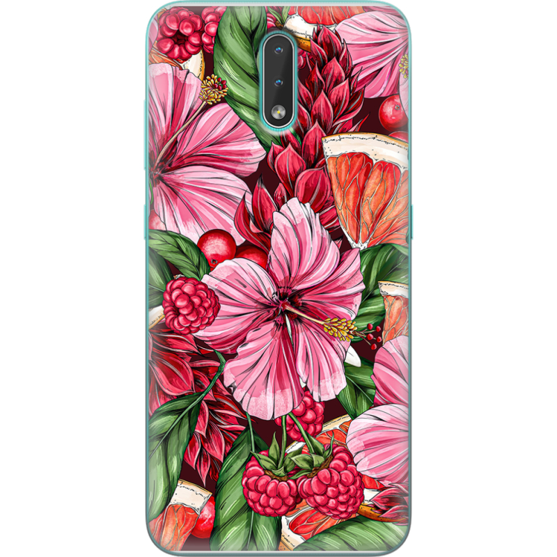 Чехол BoxFace Nokia 2.3 Tropical Flowers