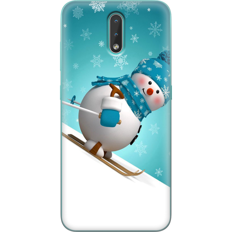 Чехол BoxFace Nokia 2.3 Skier Snowman