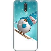 Чехол BoxFace Nokia 2.3 Skier Snowman