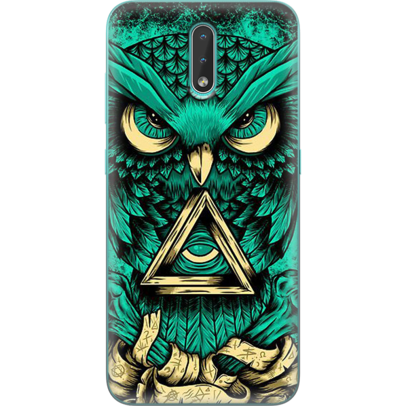 Чехол BoxFace Nokia 2.3 Masonic Owl