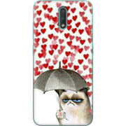 Чехол BoxFace Nokia 2.3 Raining Hearts