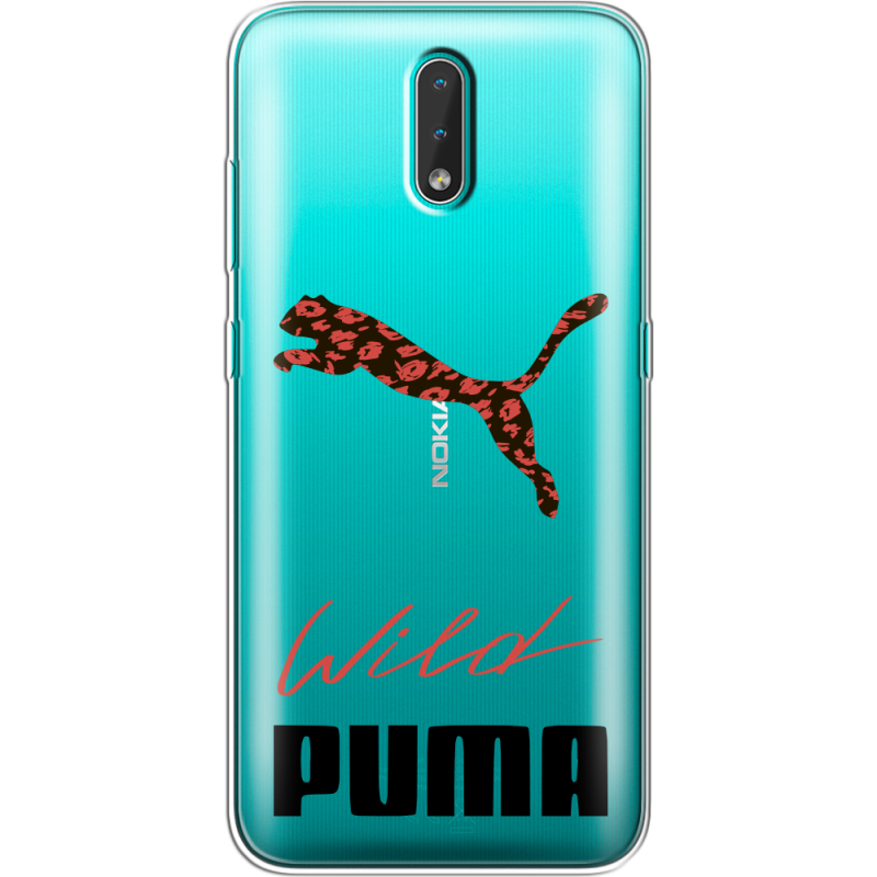 Прозрачный чехол BoxFace Nokia 2.3 Wild Cat