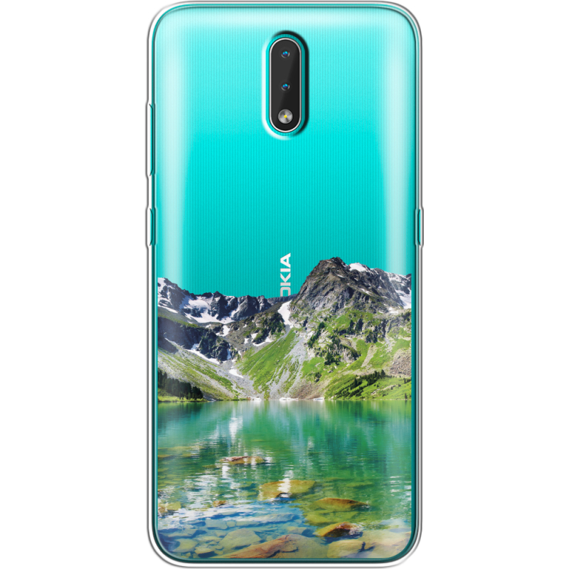 Прозрачный чехол BoxFace Nokia 2.3 Green Mountain