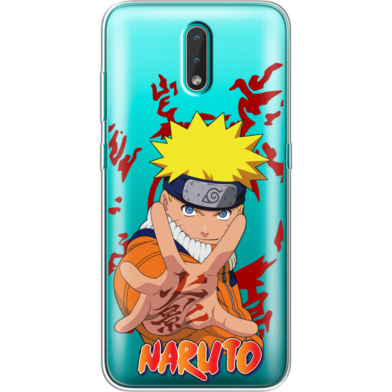 Прозрачный чехол BoxFace Nokia 2.3 Naruto