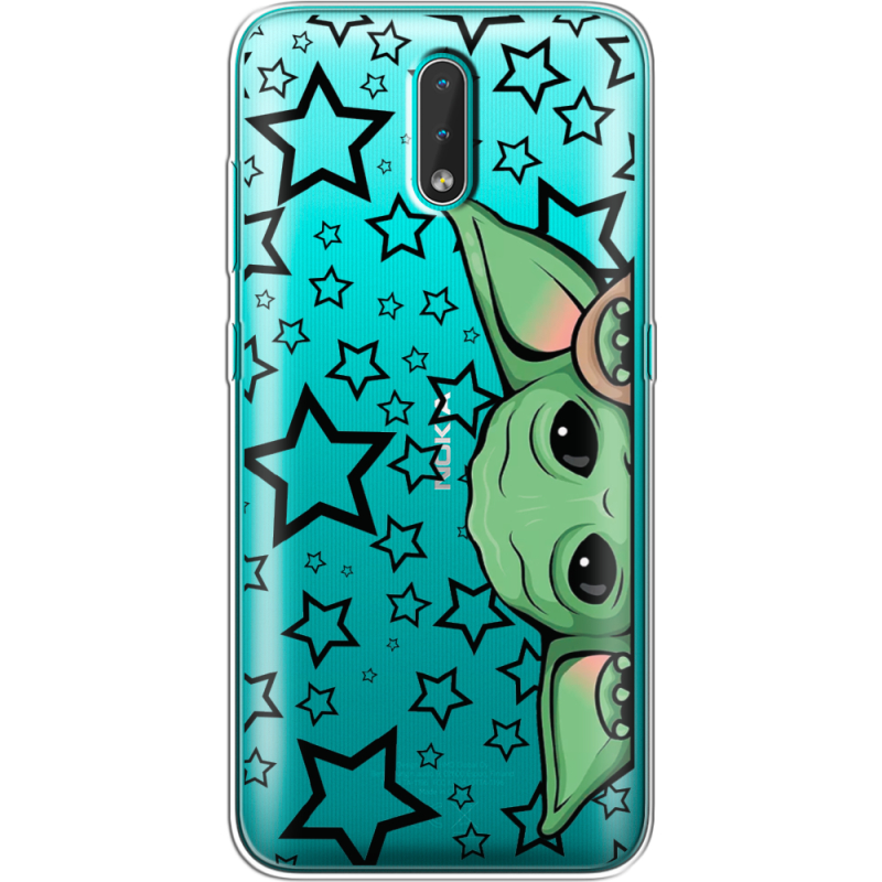 Прозрачный чехол BoxFace Nokia 2.3 Baby Yoda