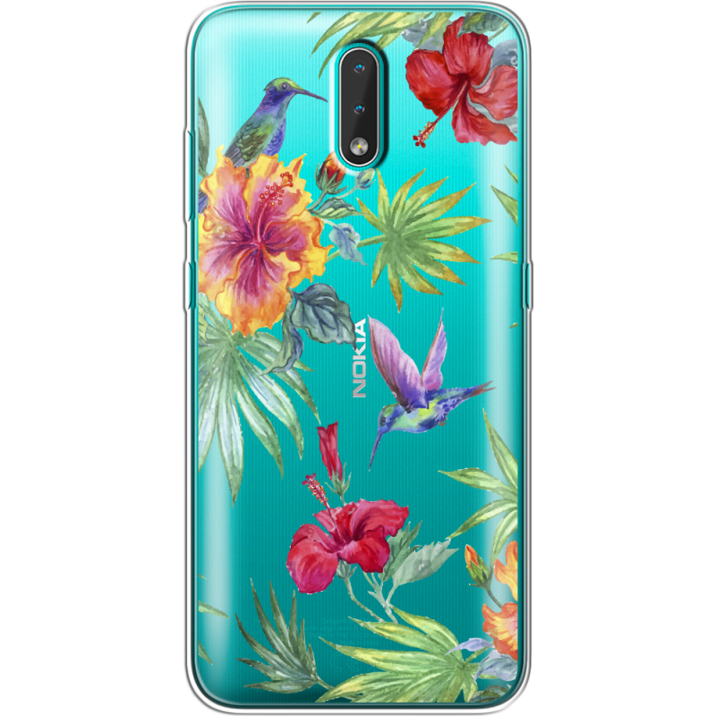 Прозрачный чехол BoxFace Nokia 2.3 Tropical