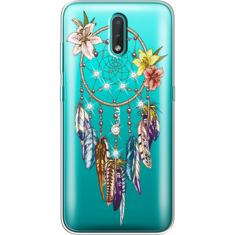 Чехол со стразами Nokia 2.3 Dreamcatcher