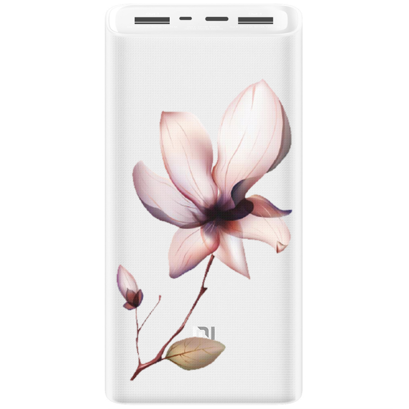 Xiaomi Mi Power Bank 3 20000mAh (PLM18ZM) Белый с рисунком 