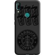 Черный чехол BoxFace Huawei P Smart Z Black Coffee