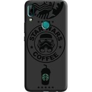 Черный чехол BoxFace Huawei P Smart Z Dark Coffee