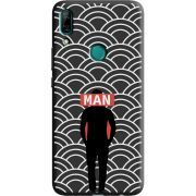 Черный чехол BoxFace Huawei P Smart Z Man Pattern