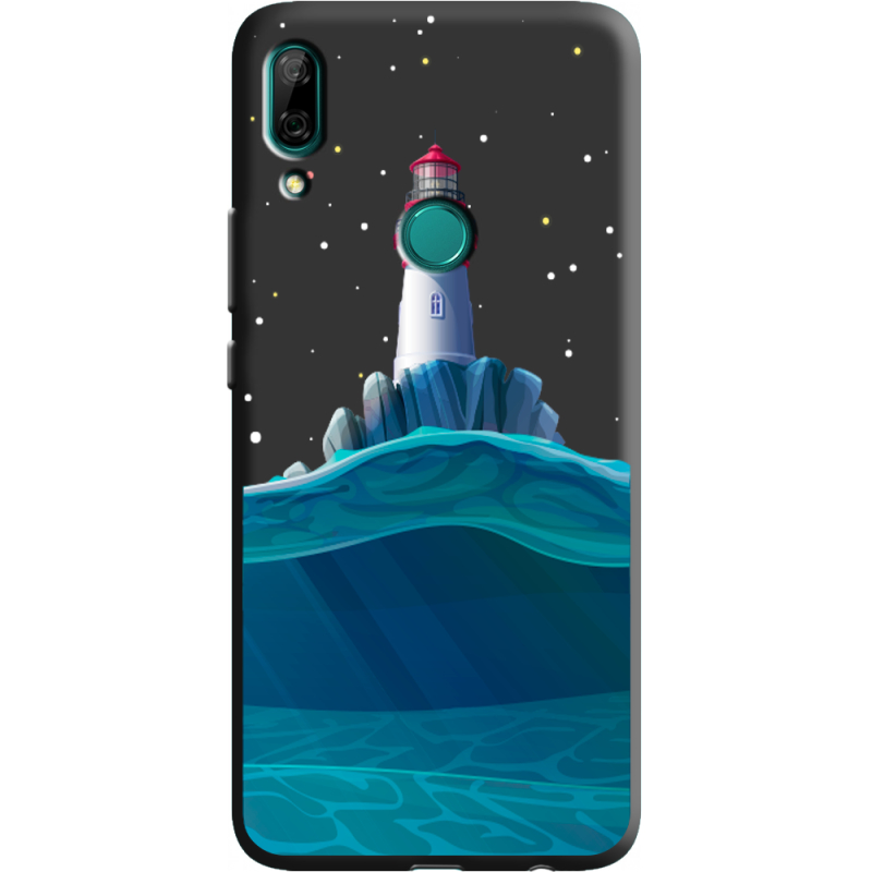Черный чехол BoxFace Huawei P Smart Z Lighthouse