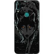 Черный чехол BoxFace Huawei P Smart Z Wolf