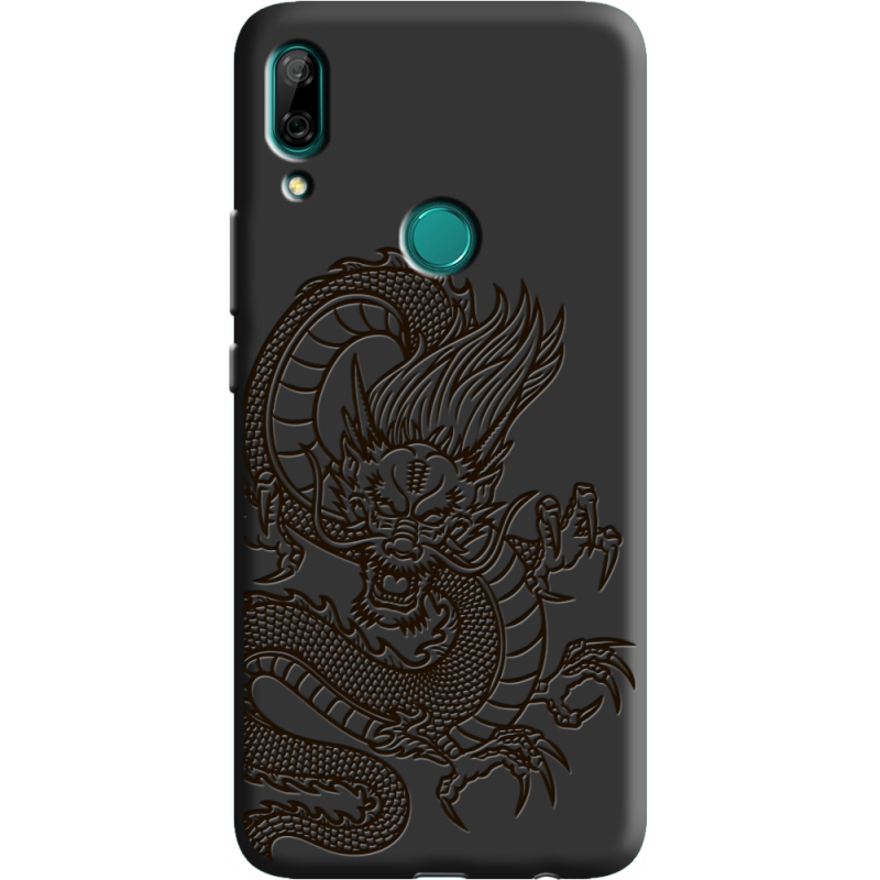 Черный чехол BoxFace Huawei P Smart Z Chinese Dragon