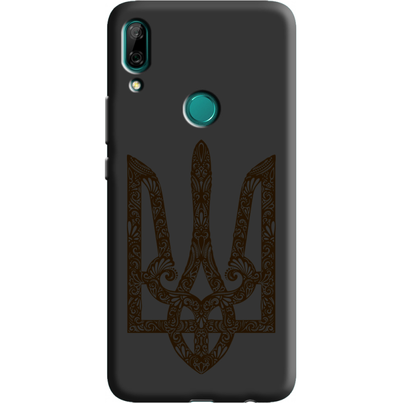 Черный чехол BoxFace Huawei P Smart Z Ukrainian Trident