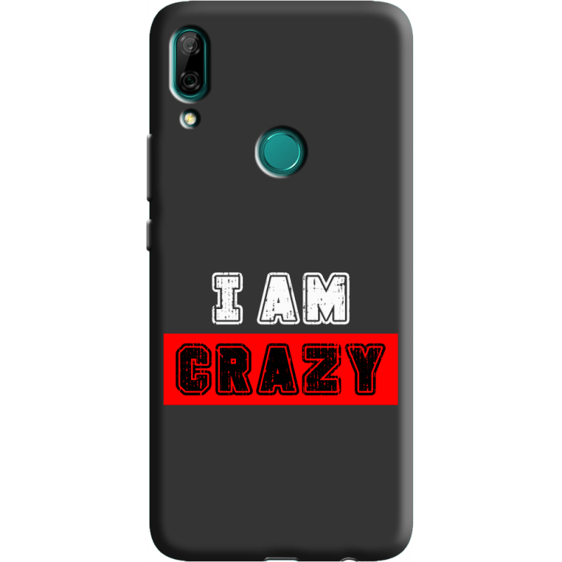 Черный чехол BoxFace Huawei P Smart Z I'm Crazy