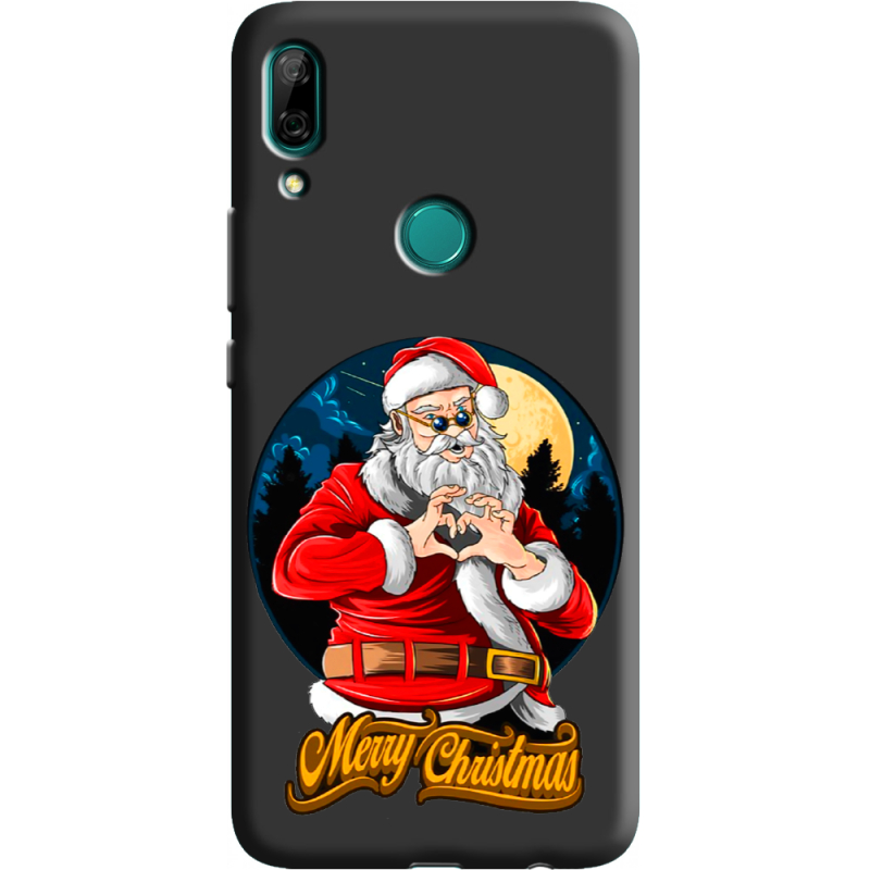 Черный чехол BoxFace Huawei P Smart Z Cool Santa