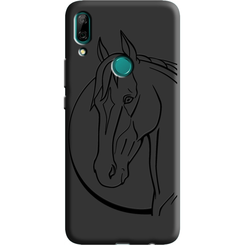 Черный чехол BoxFace Huawei P Smart Z Horse