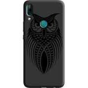 Черный чехол BoxFace Huawei P Smart Z Owl