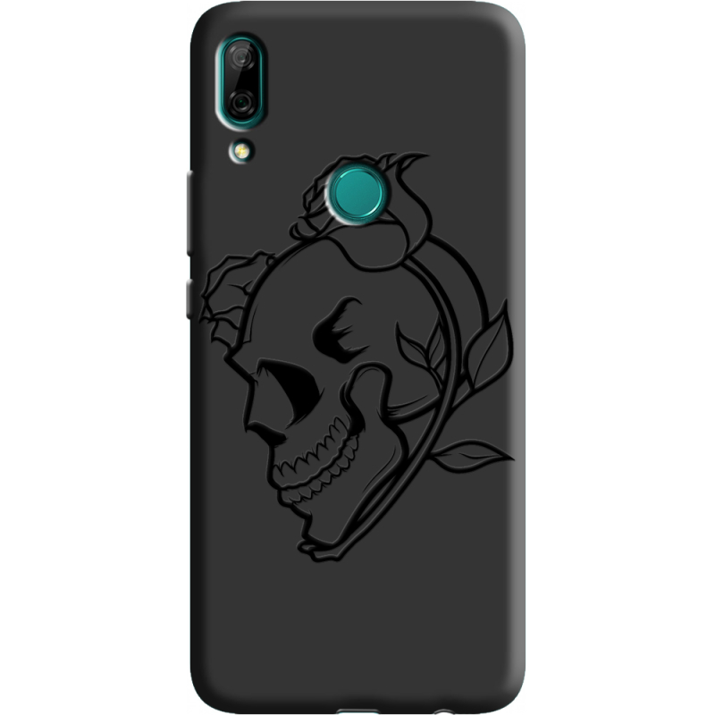 Черный чехол BoxFace Huawei P Smart Z Skull and Roses