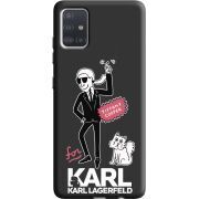Черный чехол BoxFace Samsung A515 Galaxy A51 For Karl
