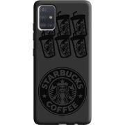 Черный чехол BoxFace Samsung A515 Galaxy A51 Black Coffee