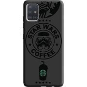 Черный чехол BoxFace Samsung A515 Galaxy A51 Dark Coffee
