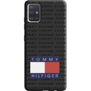 Черный чехол BoxFace Samsung A515 Galaxy A51 Tommy Print
