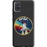 Черный чехол BoxFace Samsung A515 Galaxy A51 NASA