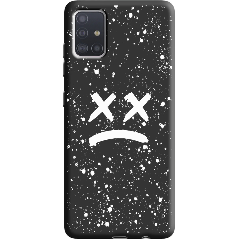 Черный чехол BoxFace Samsung A515 Galaxy A51 Sad Way