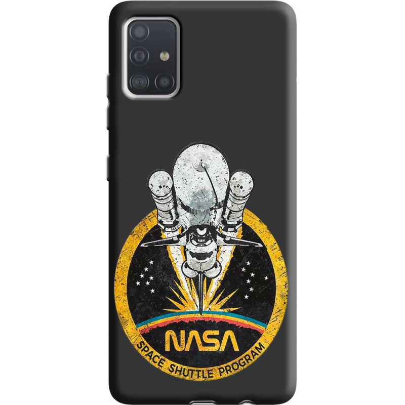 Черный чехол BoxFace Samsung A515 Galaxy A51 NASA Spaceship