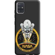 Черный чехол BoxFace Samsung A515 Galaxy A51 NASA Spaceship