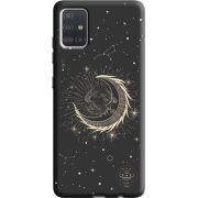 Черный чехол BoxFace Samsung A515 Galaxy A51 Moon
