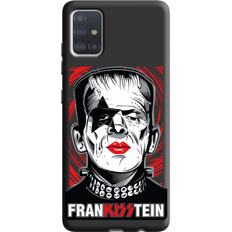 Черный чехол BoxFace Samsung A515 Galaxy A51 Frankisstein