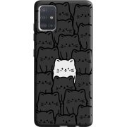 Черный чехол BoxFace Samsung A515 Galaxy A51 
