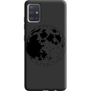 Черный чехол BoxFace Samsung A515 Galaxy A51 Planet