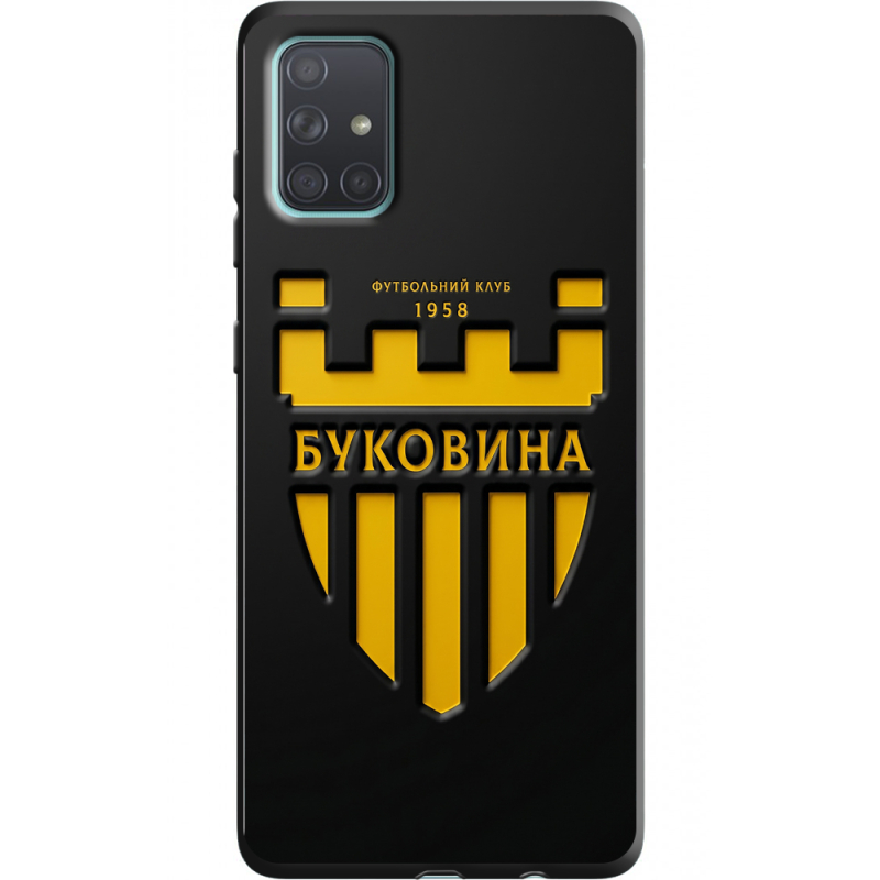 Черный чехол BoxFace Samsung A715 Galaxy A71 