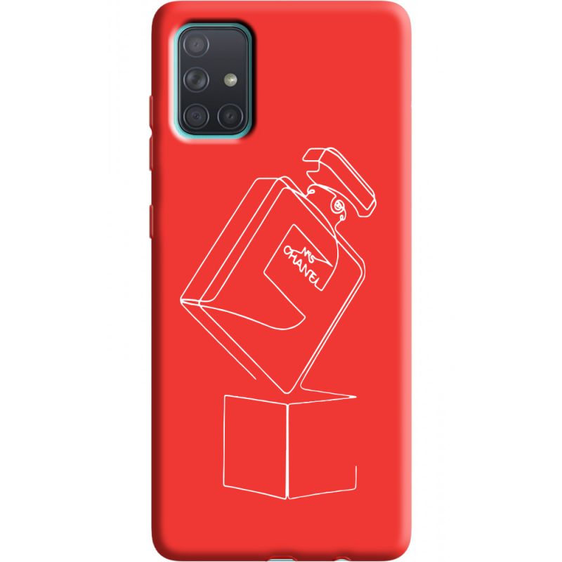 Красный чехол BoxFace Samsung A715 Galaxy A71 