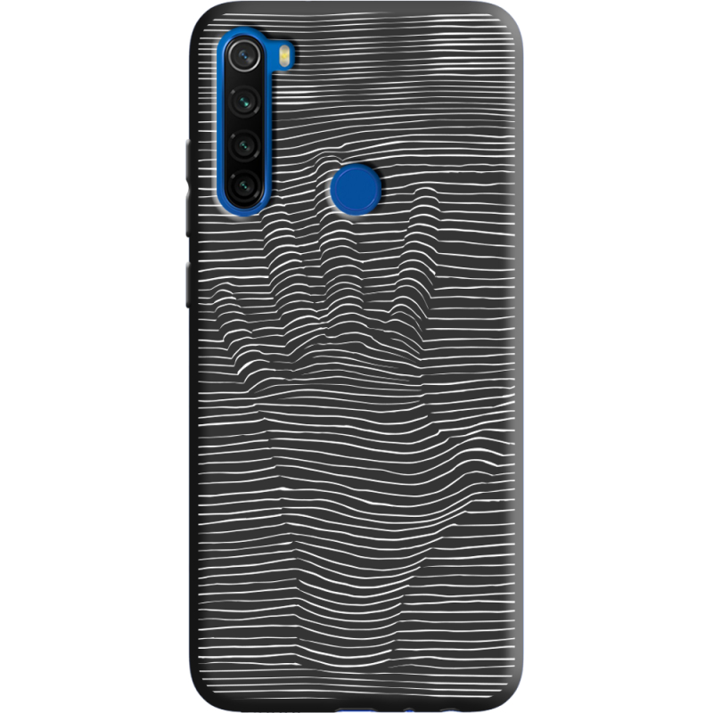 Черный чехол BoxFace Xiaomi Redmi Note 8T Optical Hand