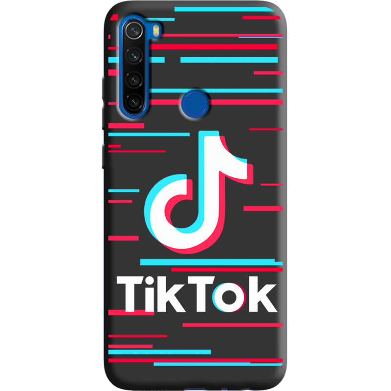 Черный чехол BoxFace Xiaomi Redmi Note 8T Tik Tok