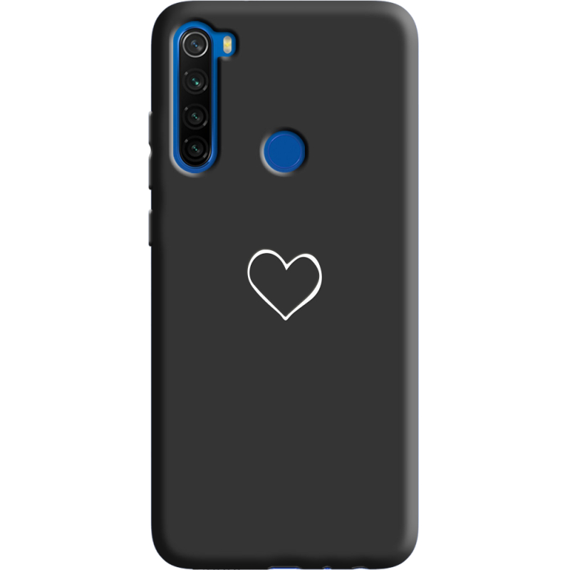 Черный чехол BoxFace Xiaomi Redmi Note 8T My Heart