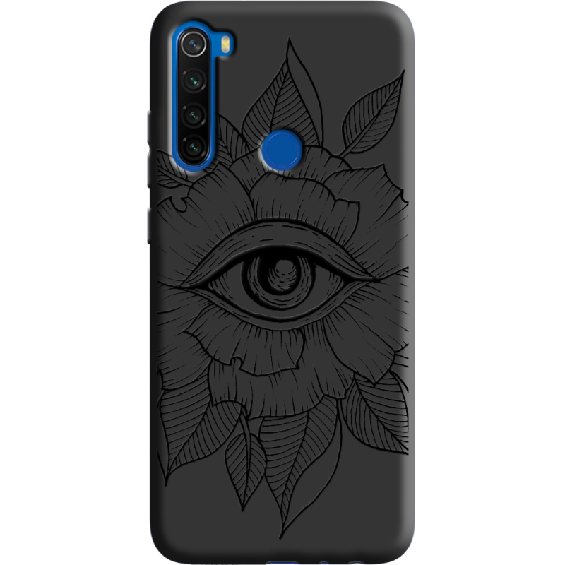 Черный чехол BoxFace Xiaomi Redmi Note 8T Eye