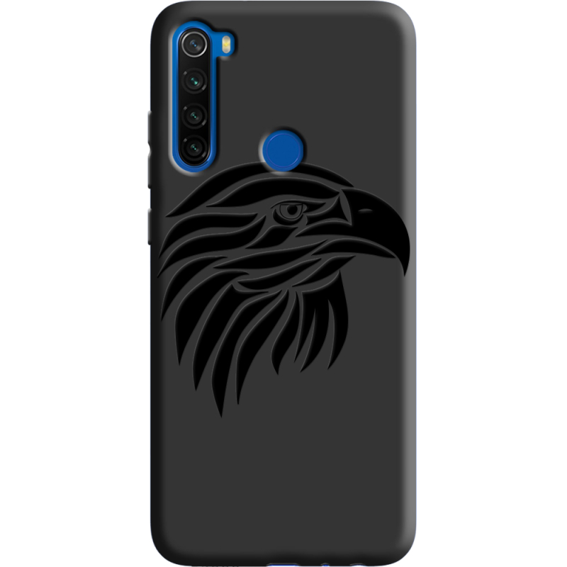 Черный чехол BoxFace Xiaomi Redmi Note 8T Eagle