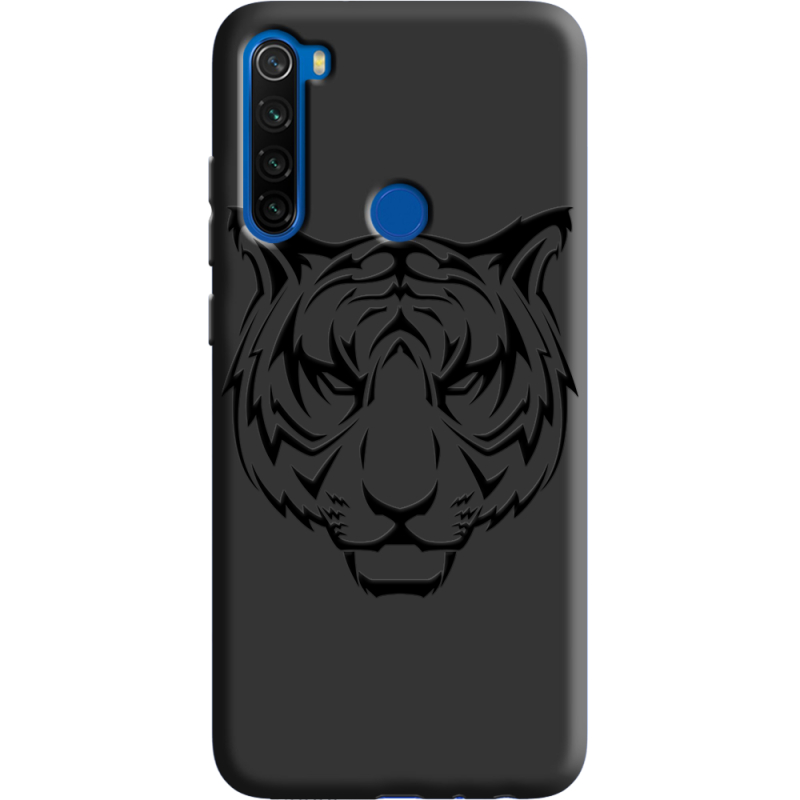 Черный чехол BoxFace Xiaomi Redmi Note 8T Tiger