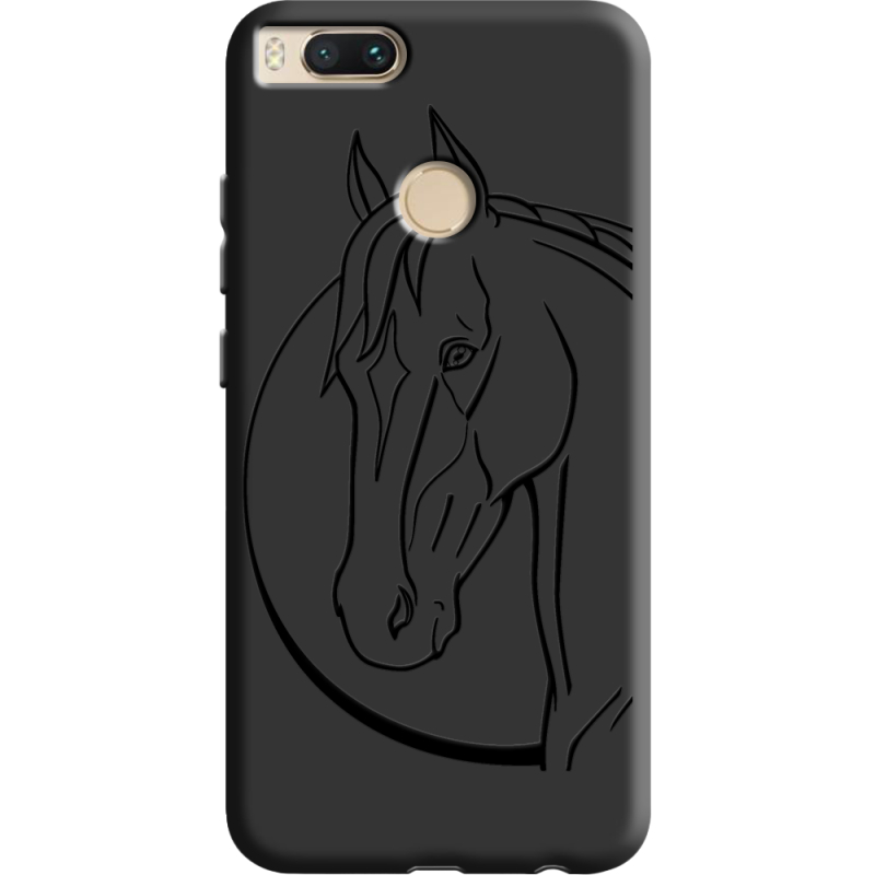 Черный чехол BoxFace Xiaomi Mi 5X / A1 Horse