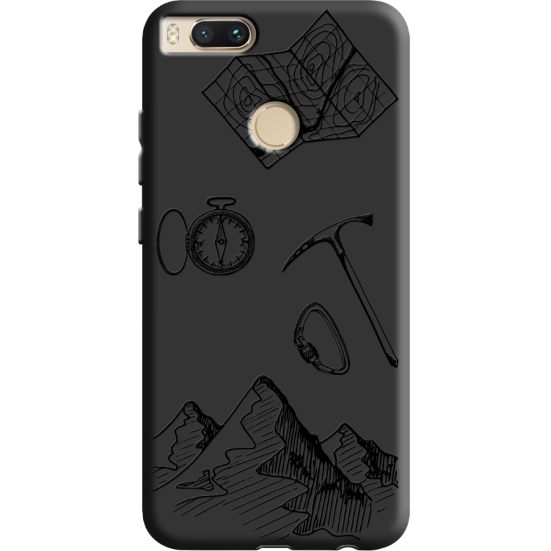 Черный чехол BoxFace Xiaomi Mi 5X / A1 Mountains