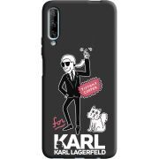 Черный чехол BoxFace Huawei P Smart Pro For Karl