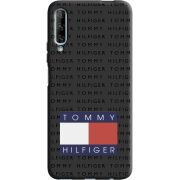 Черный чехол BoxFace Huawei P Smart Pro Tommy Print